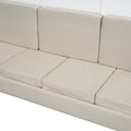 Queen Murphy Bed with Sofa 2 in 1 Design, Storage Solutions & Dual Piston Mechanism