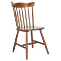 Set of 2 SAFAVIEH Margretta Spindleback Windsor Dining Chairs Dimensions: 17" W x 19" L x 34" H