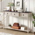Entryway Console Table with Drawers Stylish Sofa Table